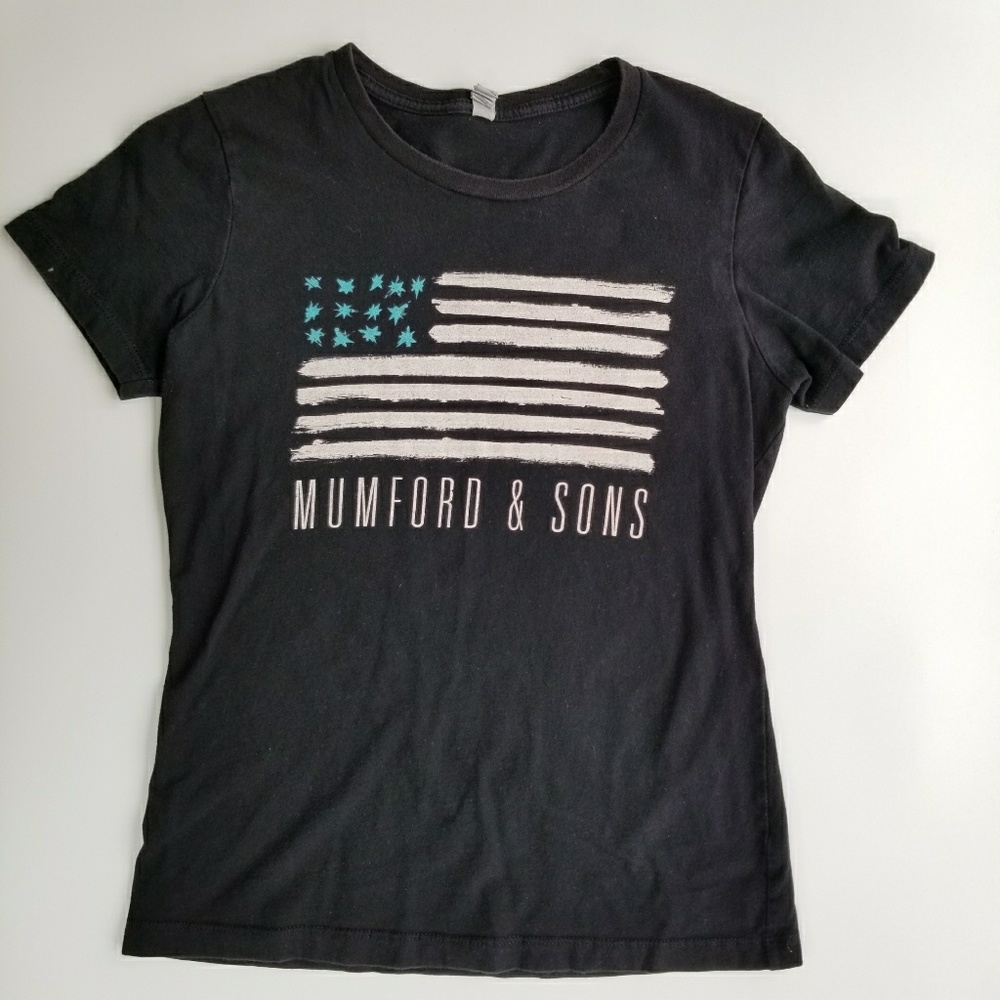 Mumford & Sons 2015 Tour Band Graphic Tee M   C5
